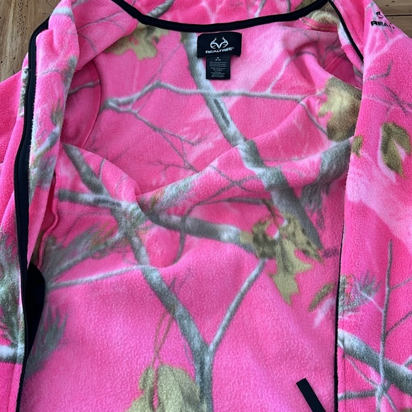 RealTree fleece full zip jacket size M (8-10) - Picture 8 of 10